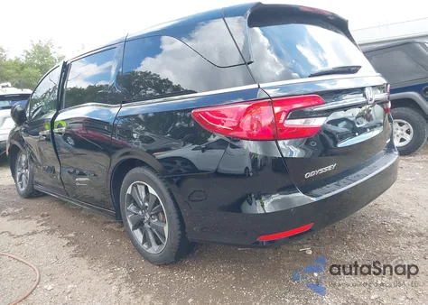 2022 Honda Odyssey Elite from USA, damaged, VIN 5FNRL6H98NB026410